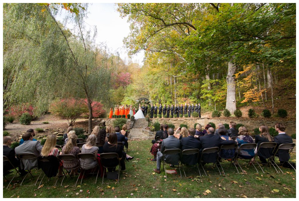 Fall Asheville Wedding